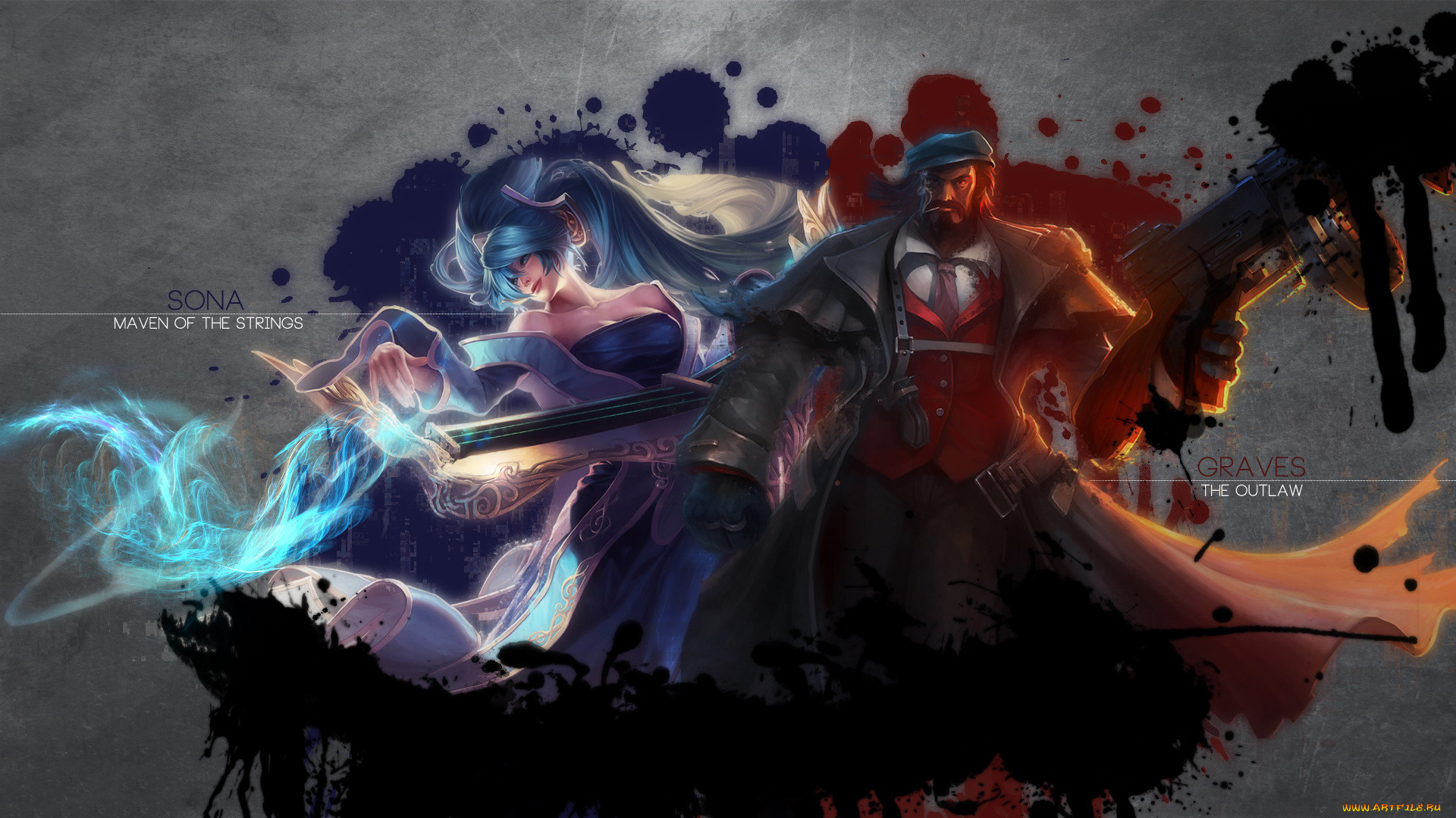  , league of legends, , , , , , , sona, graves
